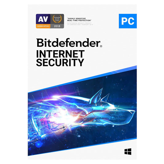 Bitdefender Internet Security, 3 Devices, 1 Year