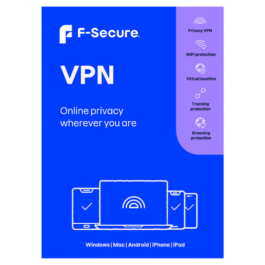 F-Secure VPN, 5 Devices, 1 Year