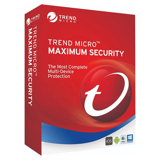 Trend Micro Maximum Security, 3 Devices, 2 Years