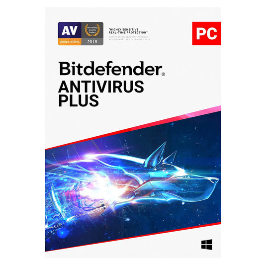 Bitdefender Antivirus Plus, 3 Devices, 3 Years