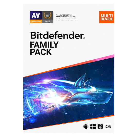 Bitdefender Family Pack, 15 Devices, 1 Year