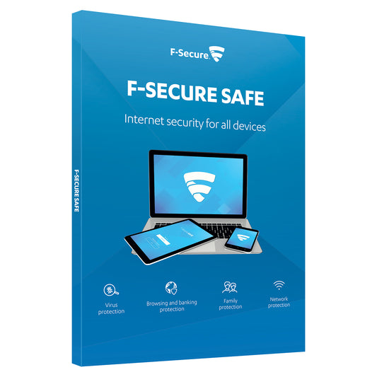 F-Secure SAFE Internet Security, 5 Devices, 1 Year